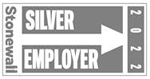 Logo: Stonewall Silver Employer 2022